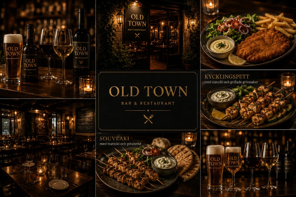 Old Town Bar & Restaurant — mat, dryck och atmosfär